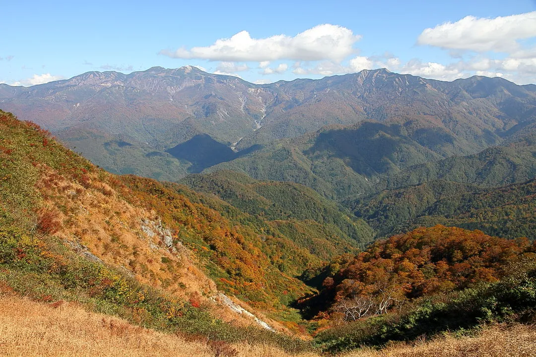 大長山から白山