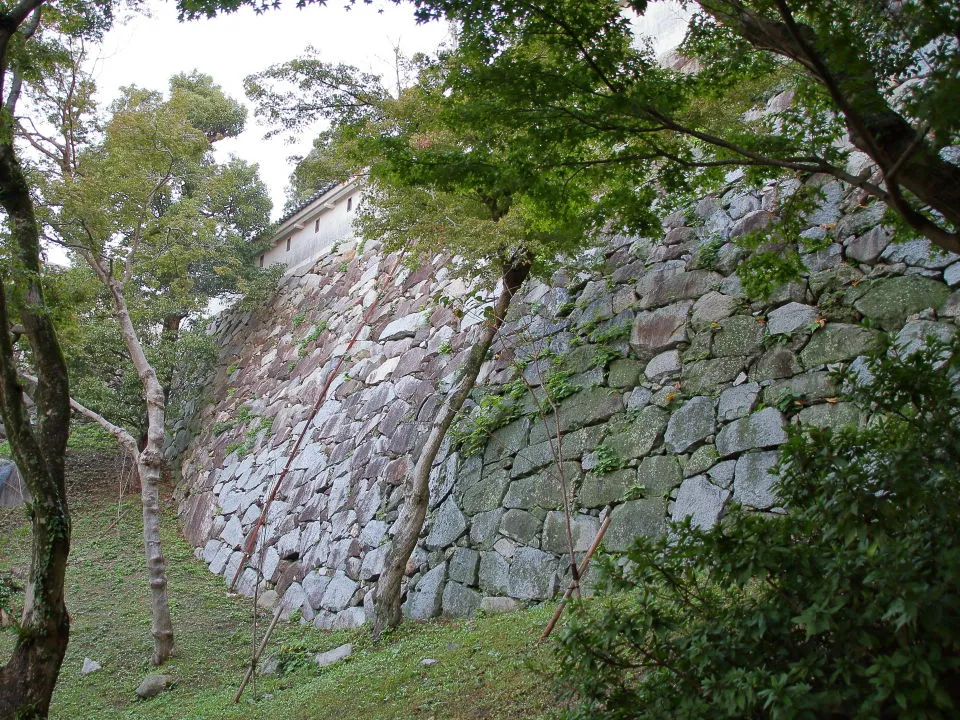 唐津城　本丸の石垣