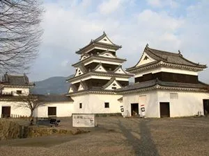 本丸から見た天守建築群