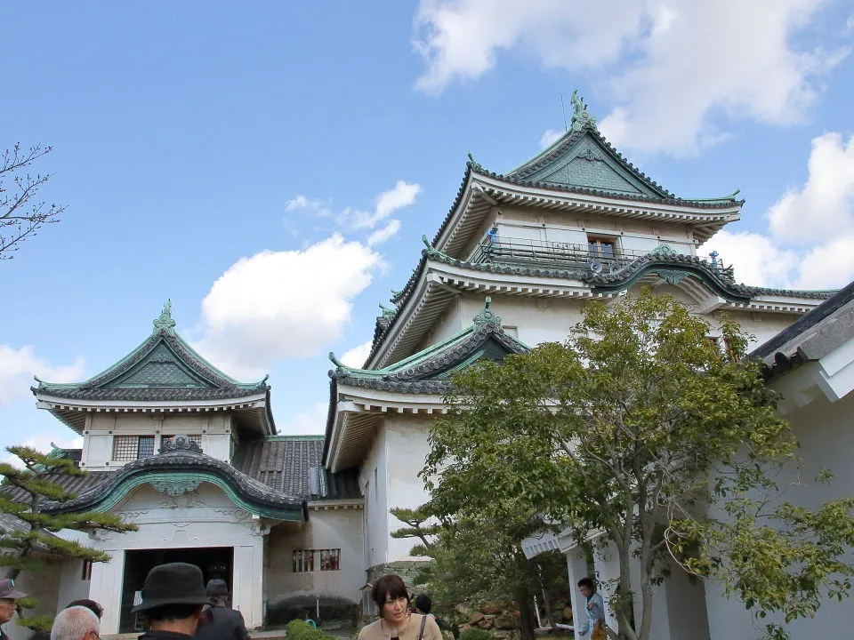 和歌山城　大天守と小天守