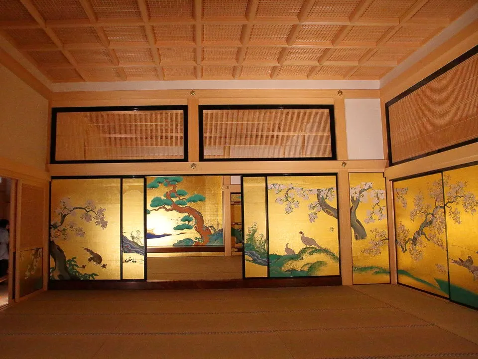 名古屋城　復元中の本丸御殿内部
