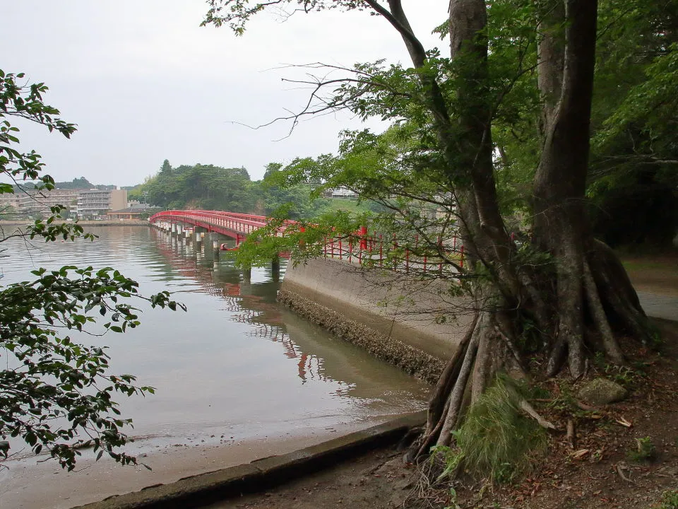 福浦島から福浦橋