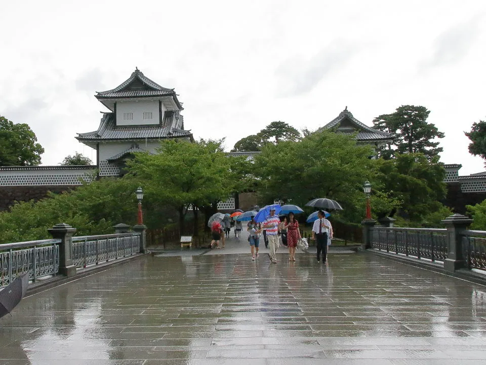 金沢城　石川橋（石川門口）