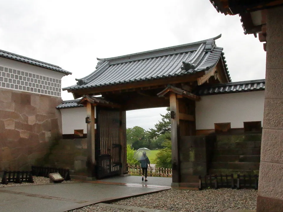 金沢城　河北門一の門