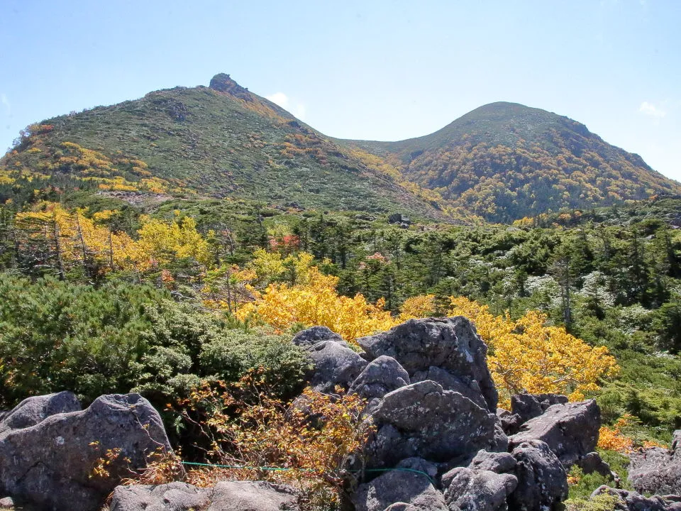 東天狗岳と西天狗岳