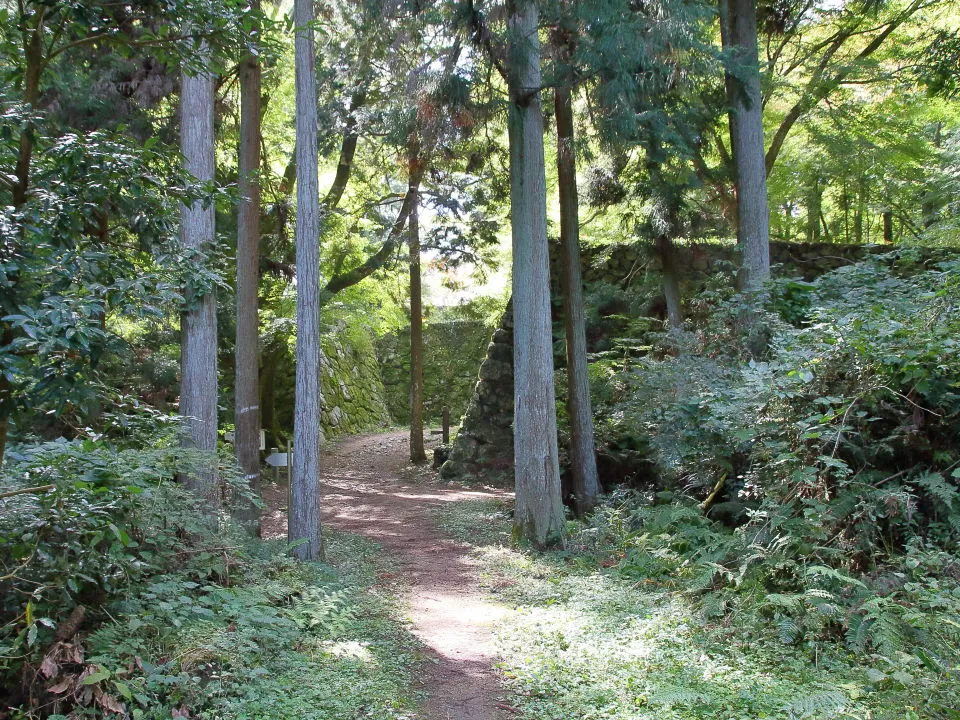 高取城　大手門跡