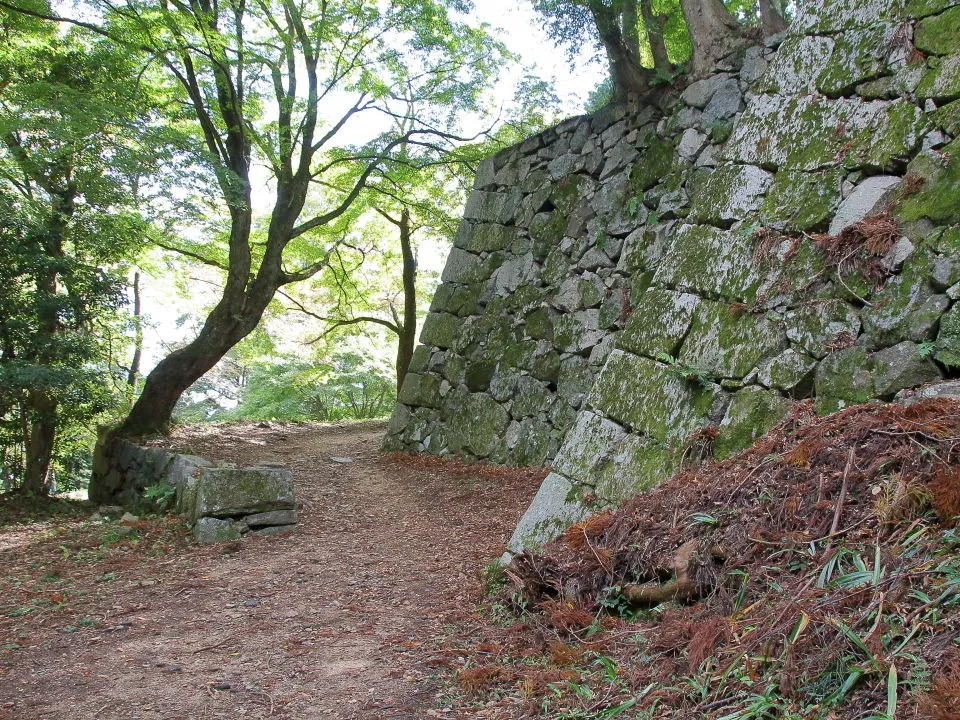 高取城　本丸石垣