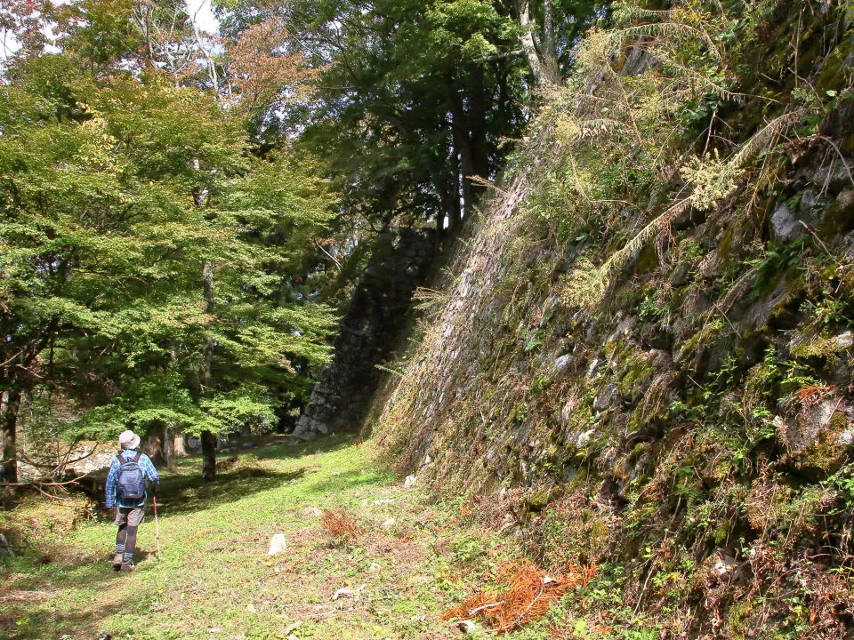 高取城　本丸石垣