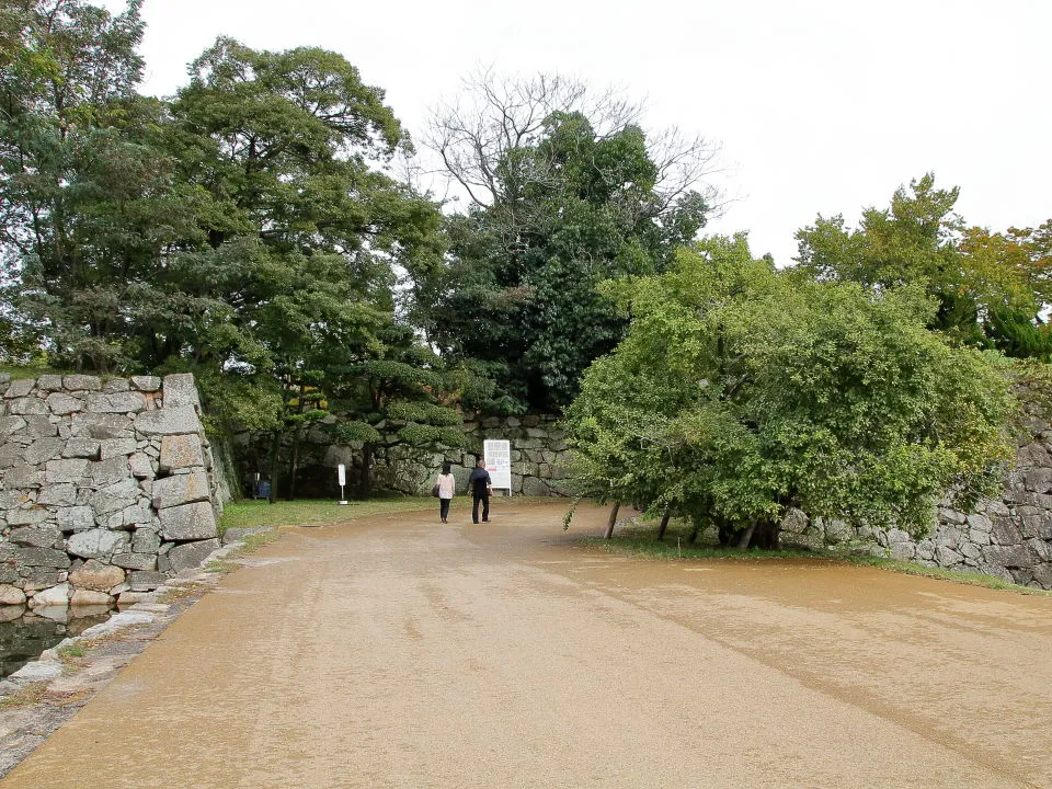 広島城　中御門跡