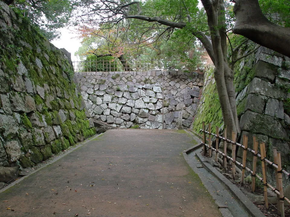 福山城　東揚楯御門跡