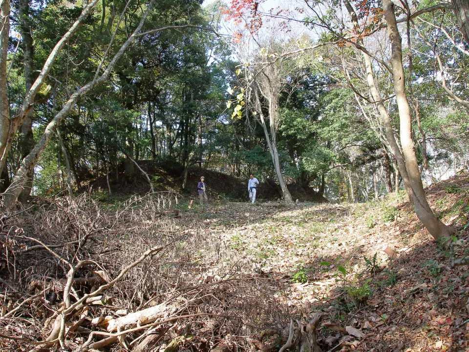 太閤ヶ平　秀吉本陣跡大手門