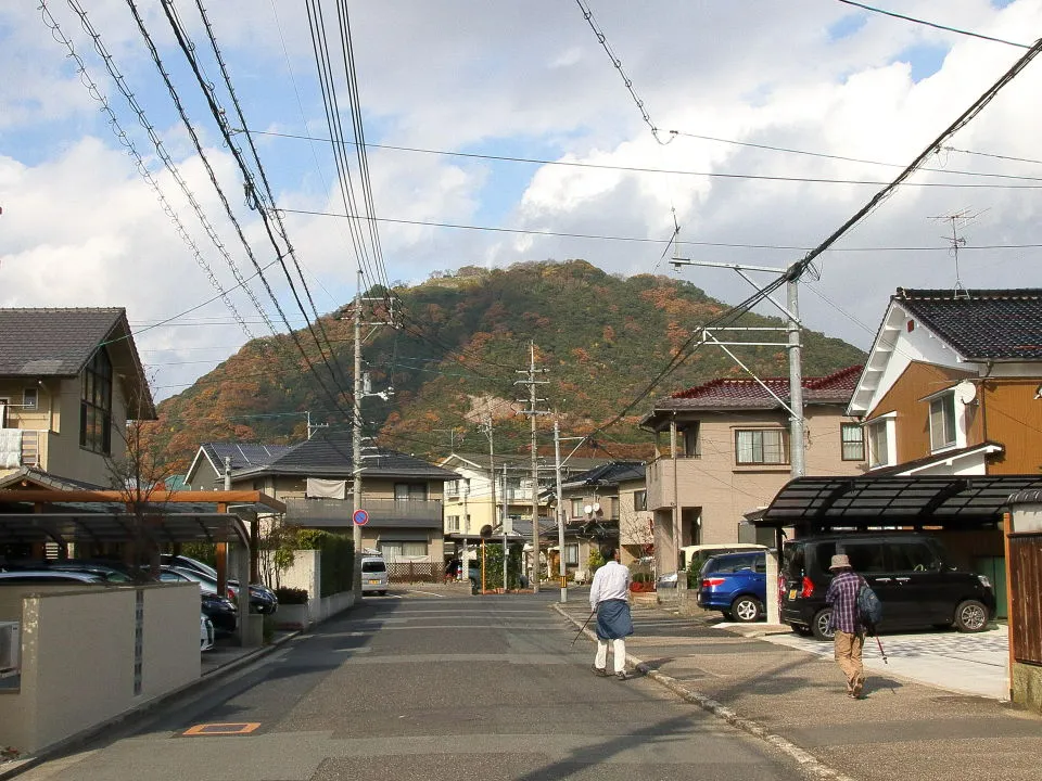 馬場町から久松山