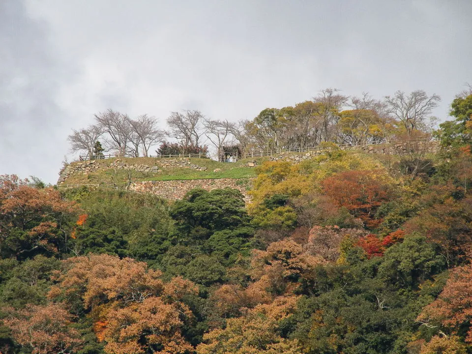 馬場町から鳥取城山上ノ丸