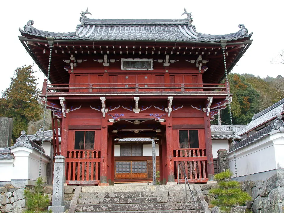 黒井城趾　興禅寺　楼門