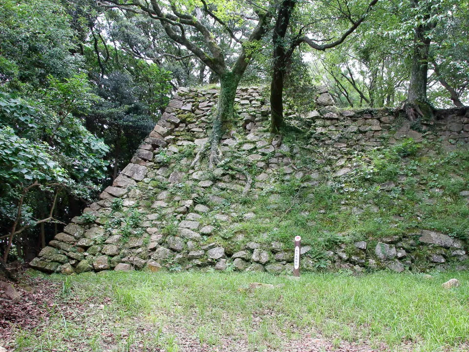 洲本城跡　南の丸石垣