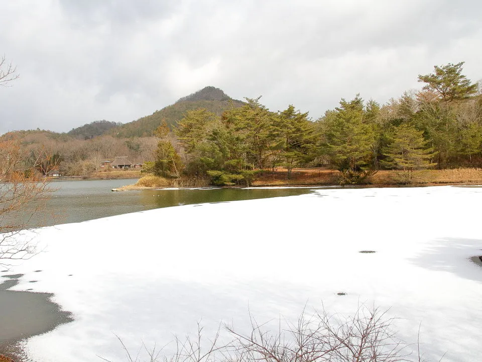 福島大池と有馬富士