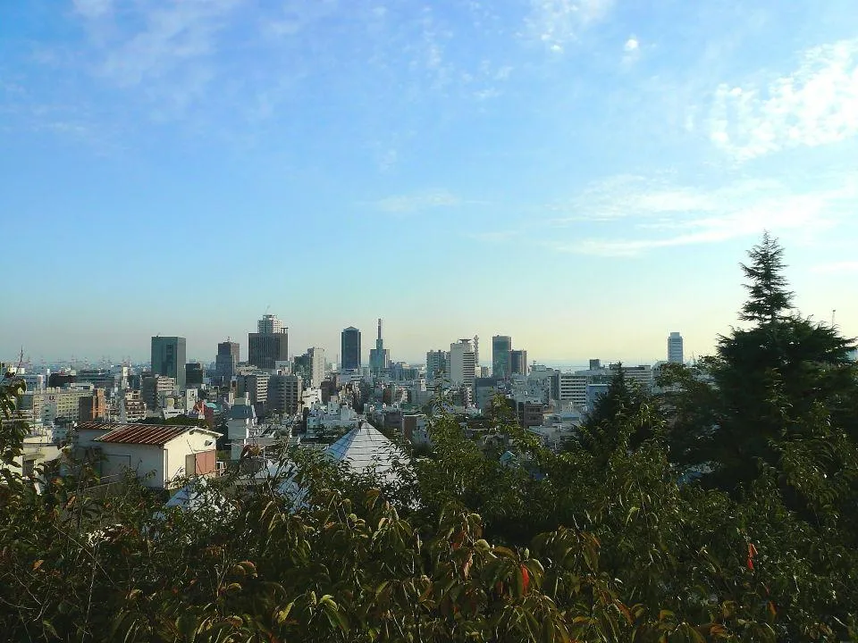 神戸市街の眺め