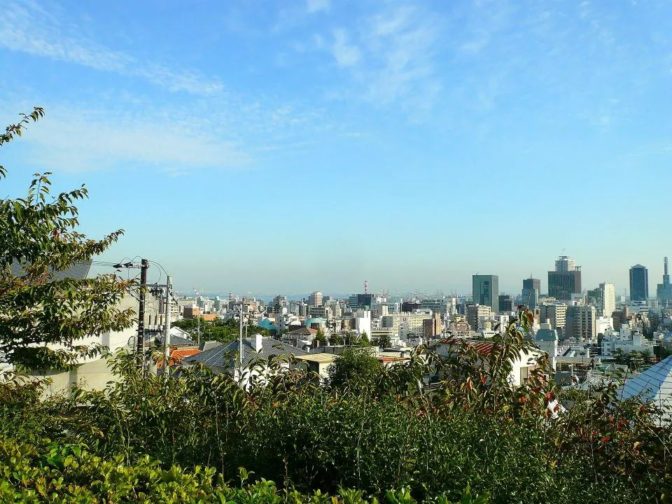 神戸市街の眺め