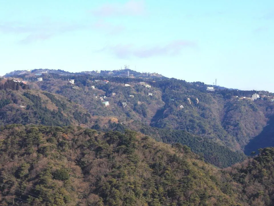 摩耶山から六甲山頂