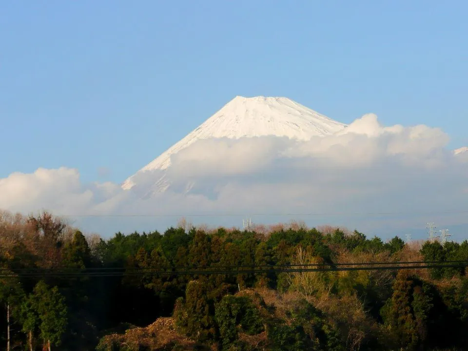 富士山（車窓から）