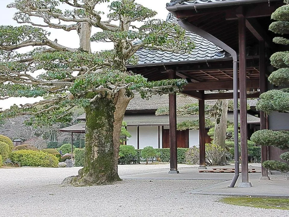 鶴鳴館の庭