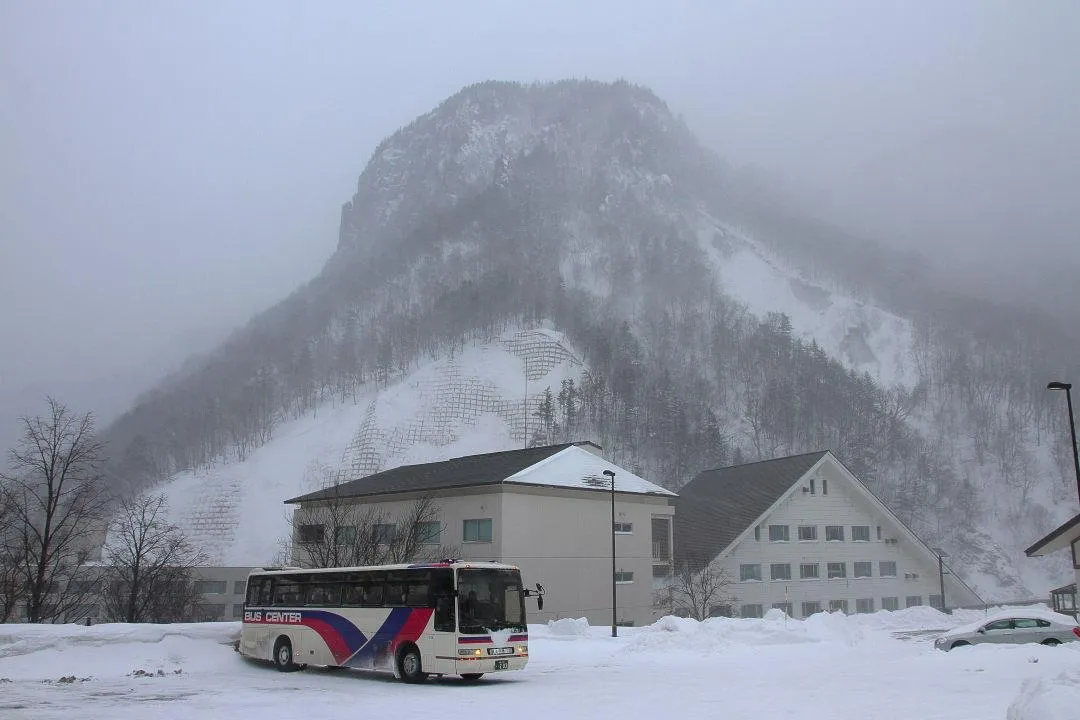 層雲峡温泉駐車場