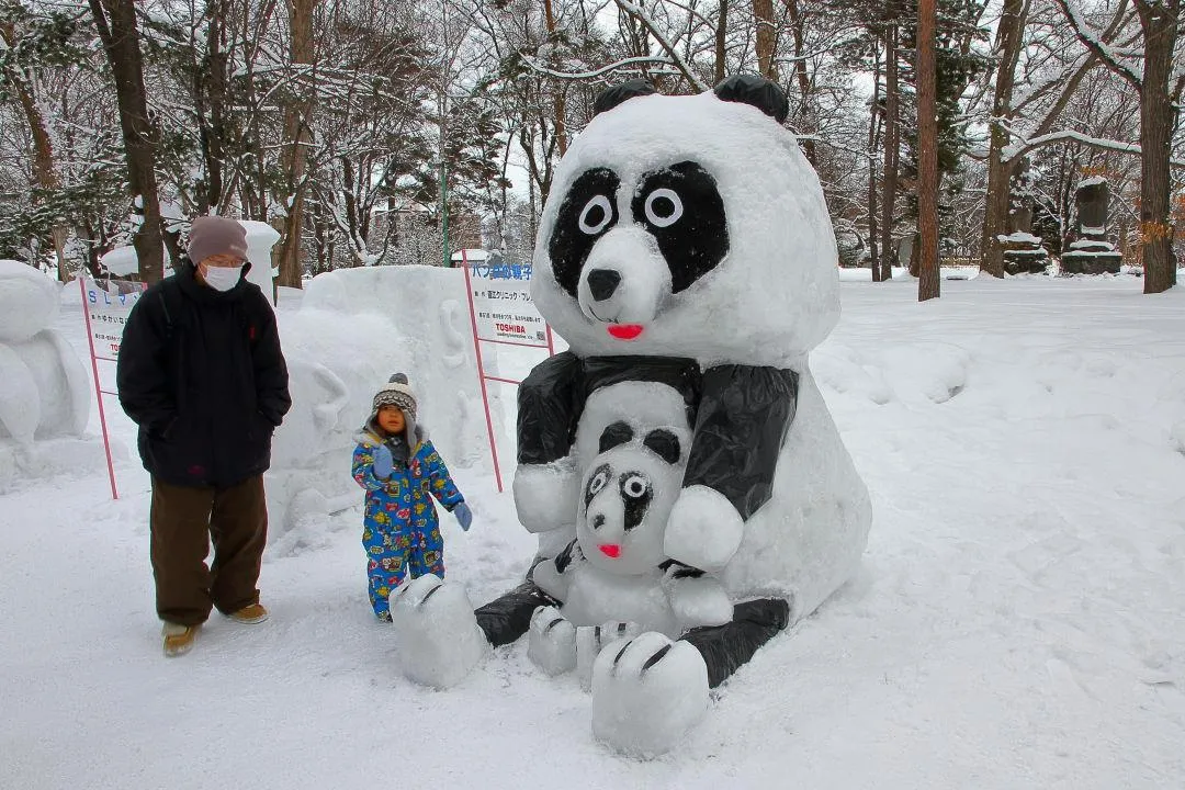 小雪像群