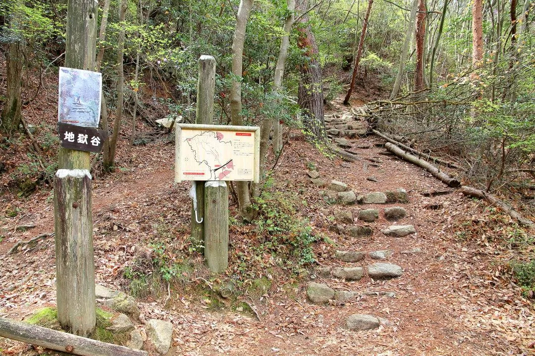 地獄谷登山口